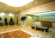 Lobby and front desk